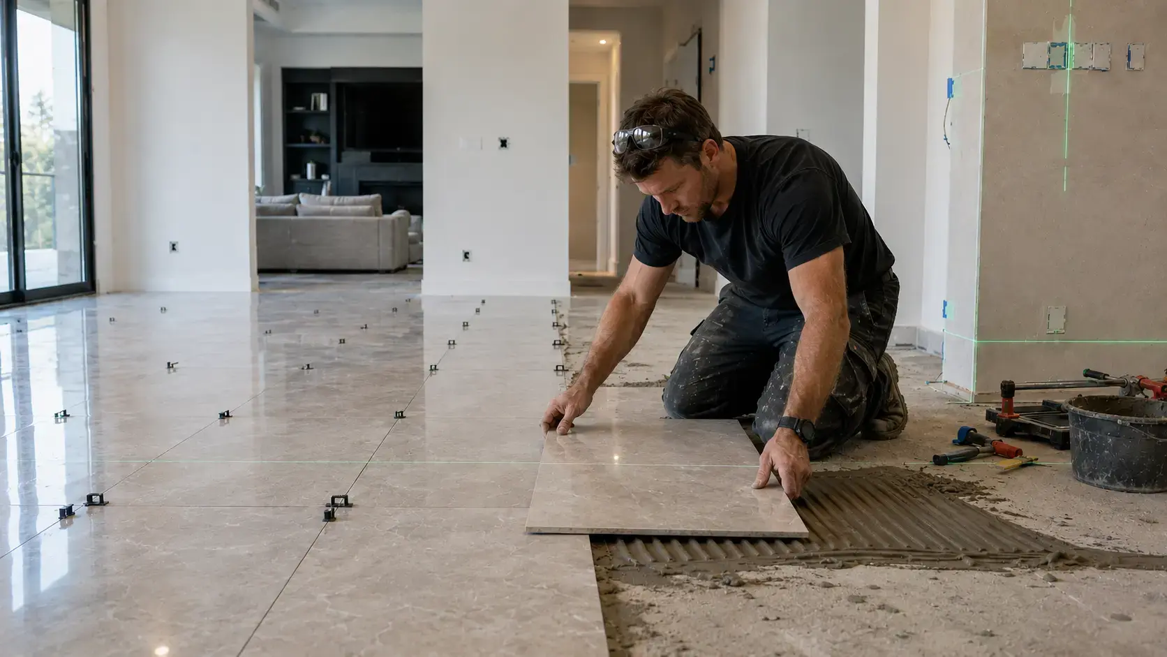 Floor Tile Installation - Tampa, FL